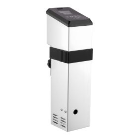 Sous Vide Precision Cooker, 1500W Sous-Vide Cooking Machine, Immersion Circulator with LED Digital Display, Adjustable Screw Clamp, Fast-Heating