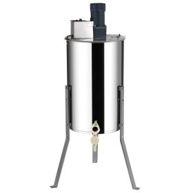 Electric Honey Extractor, 2/4 Frames Honey Spinner Extractor, Stainless Steel Beekeeping Extraction